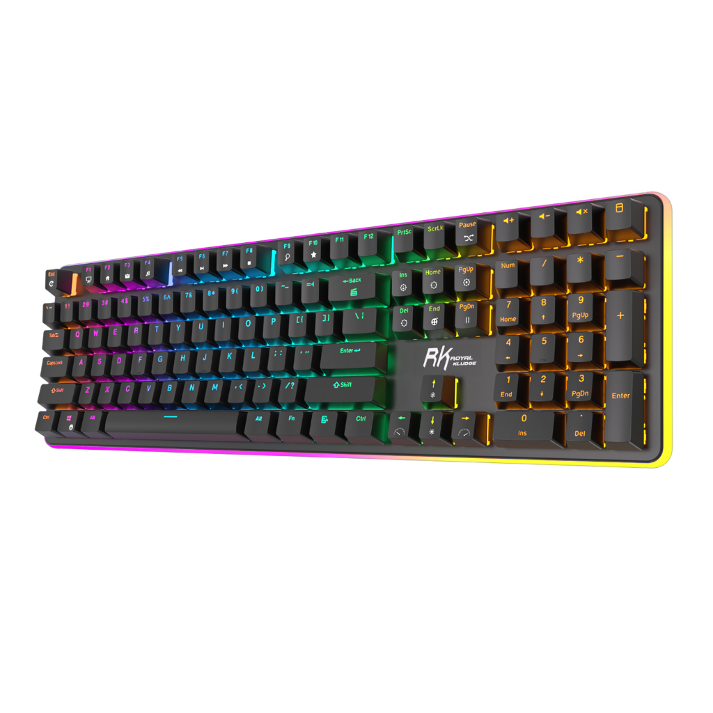 Máy Cơ Khí Kludge Rk918 Có Dây Đèn Nền RGB