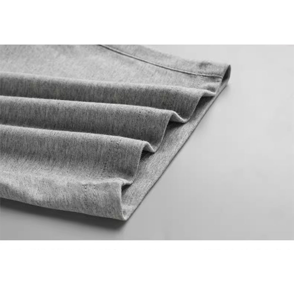 Quần đùi BEEYANBUY short nam form rộng đen vintage unisex 100% cotton-K0010