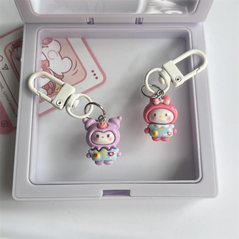 ✨✨Móc Chìa Khóa Hình Mèo Sanrio My Melody Kitty Dễ Thương Mới
