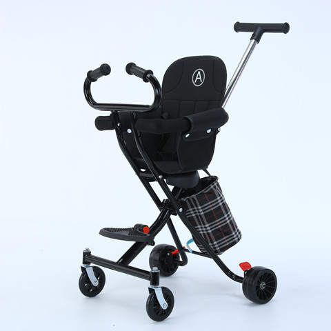 Xe đẩy trẻ cao MICHLEY ngồi nằm bám đường giảm sốc hai chiều cho trẻ nhỏ