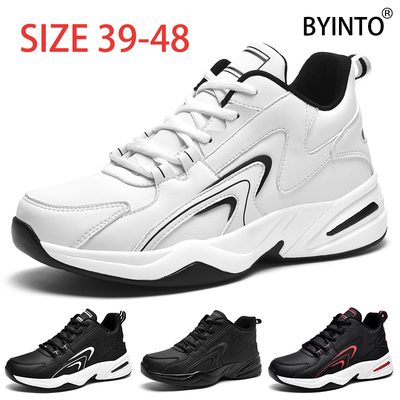 Giày Thể Thao tennis Nam Cổ Cao Đế Dày Bằng Da cotton Và Da Chống Nước size 39-48