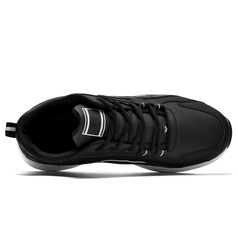 Giày Thể Thao tennis Nam Cổ Cao Đế Dày Bằng Da cotton Và Da Chống Nước size 39-48