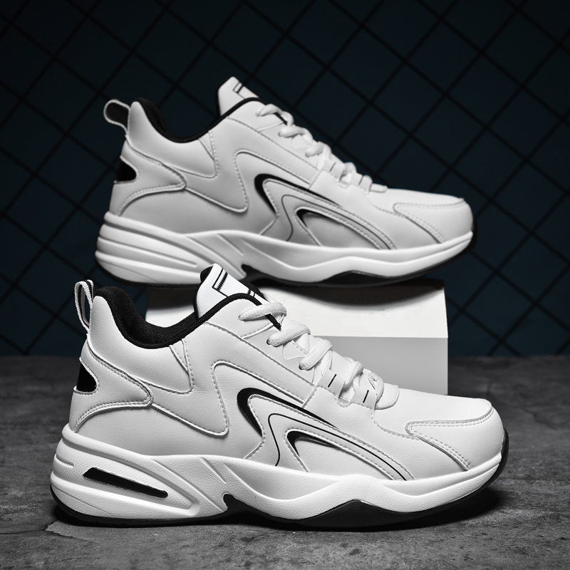 Giày Thể Thao tennis Nam Cổ Cao Đế Dày Bằng Da cotton Và Da Chống Nước size 39-48