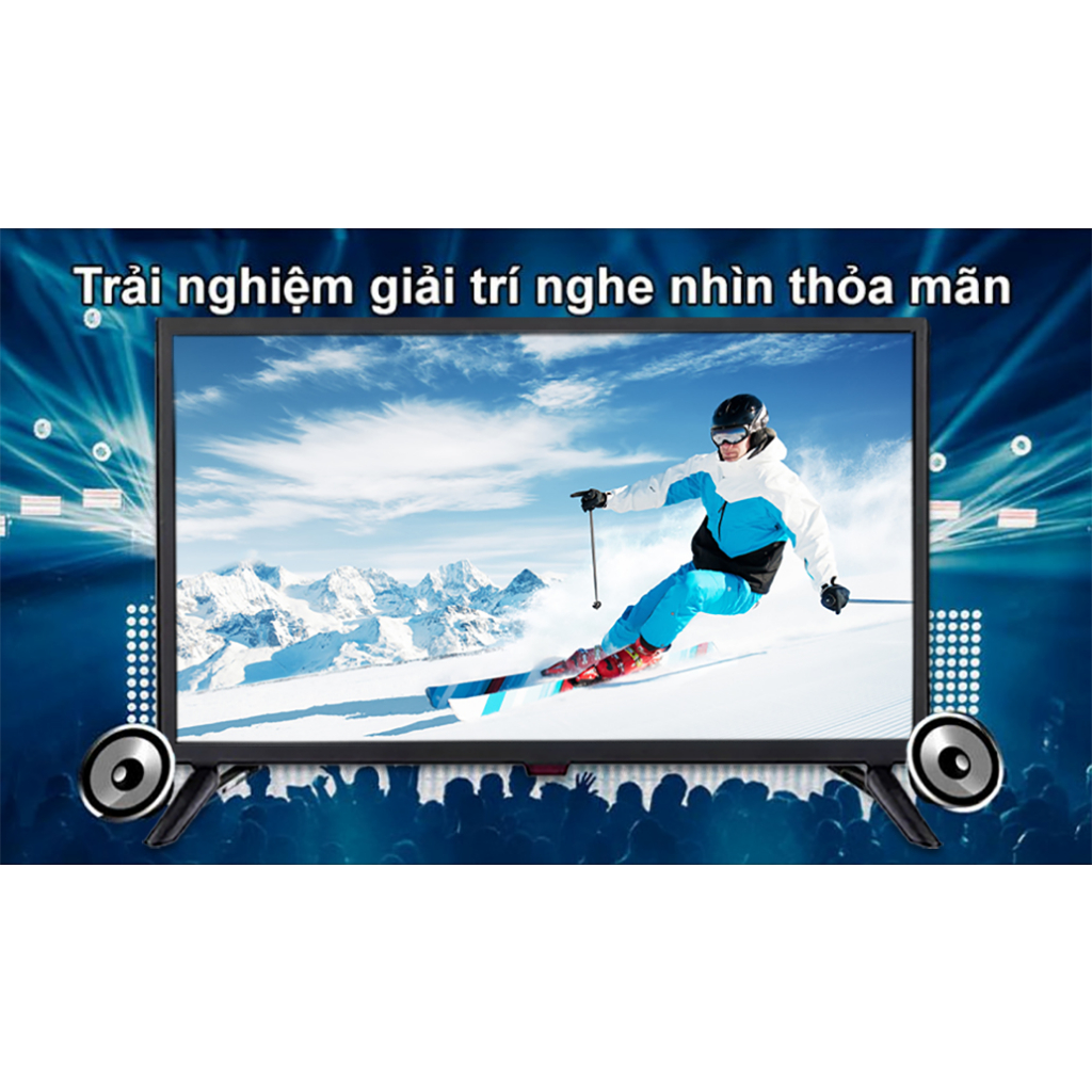 Khung tv Kỹ Thuật Số cflgr 19 / 20 / 22 / 24 inch tv-av / vga / hdmi / usb / t2 Chính Hãng 1