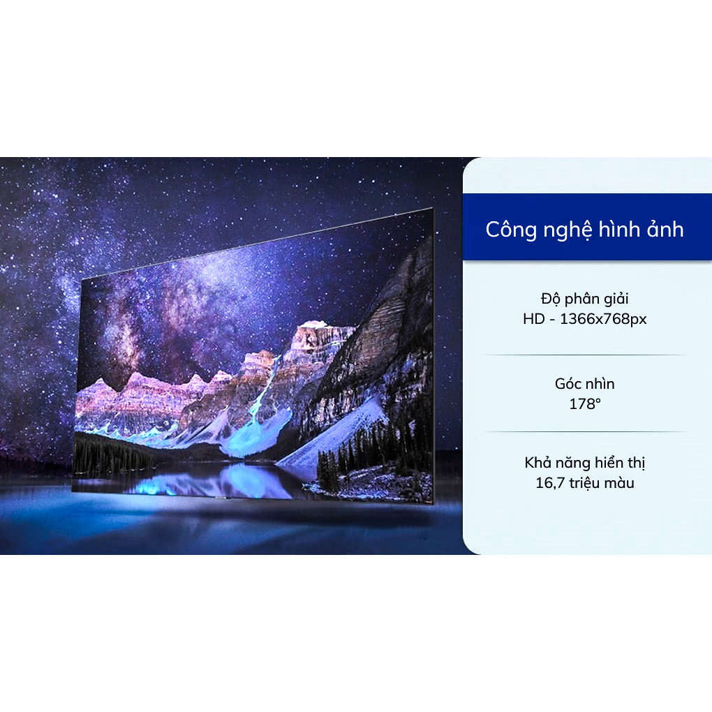 Khung tv Kỹ Thuật Số cflgr 19 / 20 / 22 / 24 inch tv-av / vga / hdmi / usb / t2 Chính Hãng 1