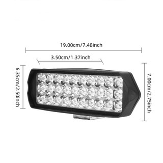 1 Đèn Pha 30 Bóng led 12v Cho Xe Máy