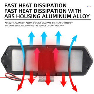 1 Đèn Pha 30 Bóng led 12v Cho Xe Máy