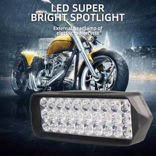 1 Đèn Pha 30 Bóng led 12v Cho Xe Máy
