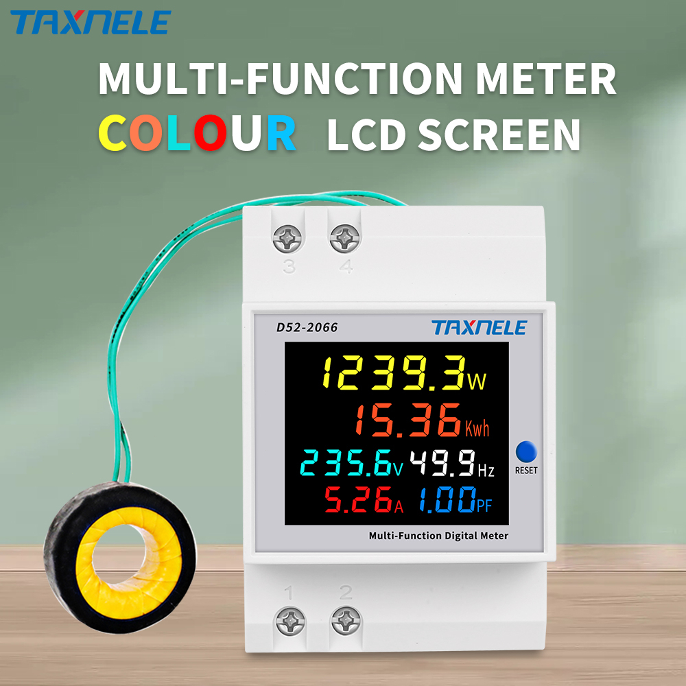 Đồng Hồ Đo Điện Áp D52-2066 AC 110V 220V 380V 100A