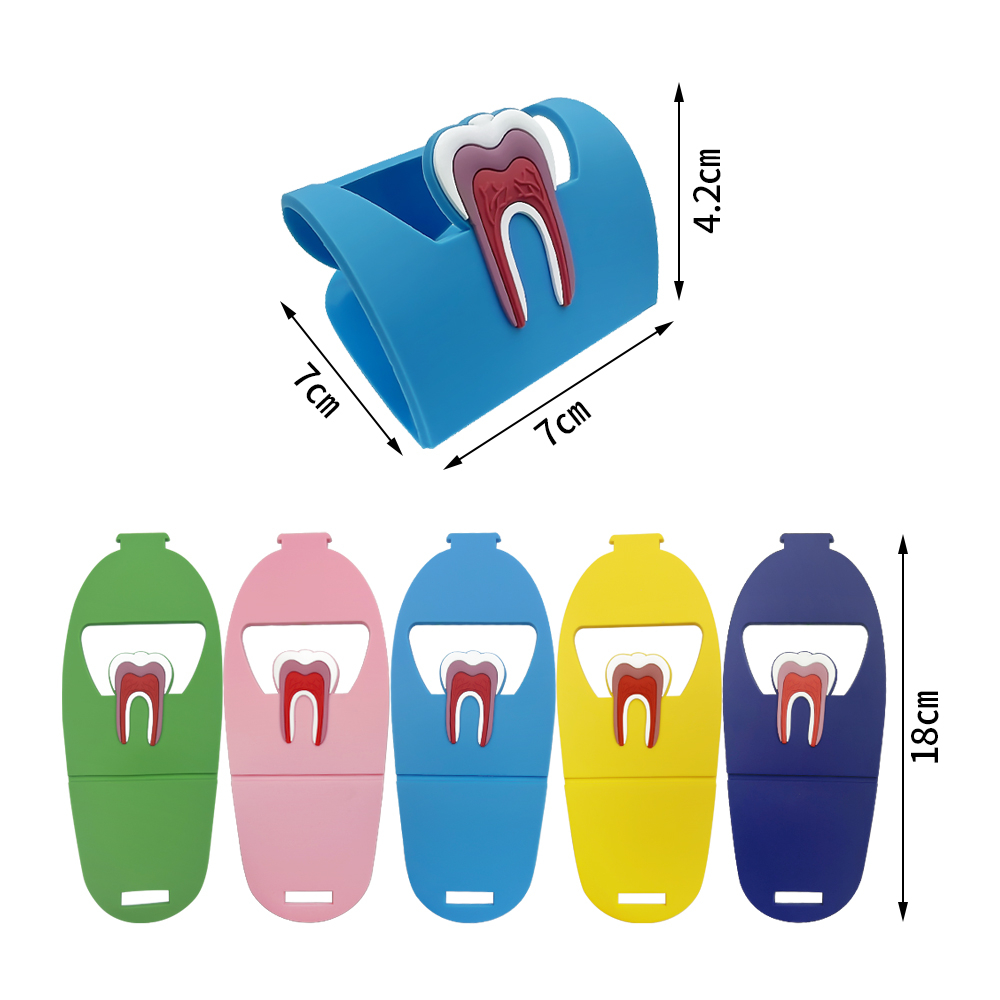 1 Hộp Đựng Danh Thiếp / Thẻ Tên Bằng PVC Có Thể Gấp Gọn Tiện Dụng Giá Đỡ