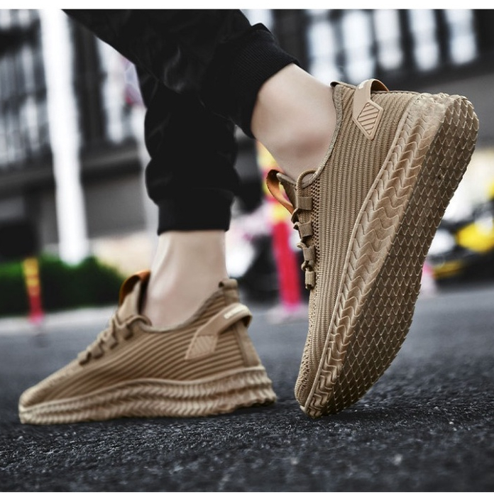 Giày Thể Thao Nam Thoáng Hơi Thời Trang Phong Cách Hàn Quốc