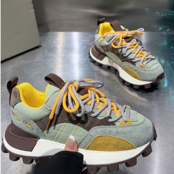 Giày Đế Dày Siêu Nhẹ Thoáng Khí Chống Trượt Phong Cách Hàn Quốc Thời Trang Cho Nữ