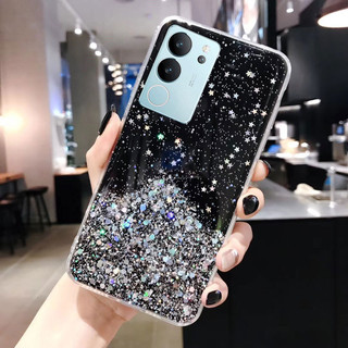 Ốp Điện Thoại Mới VIVO V29 5G V27 V27e 2023 Y27 5G 4G Y78 Y36 Y02t Y02 V25 Pro V25e Ốp Lưng Bling Long Lanh Star Space TPU Softcase VivoV29 VivoY27 VivoY78 VivoY36 VIVOV27