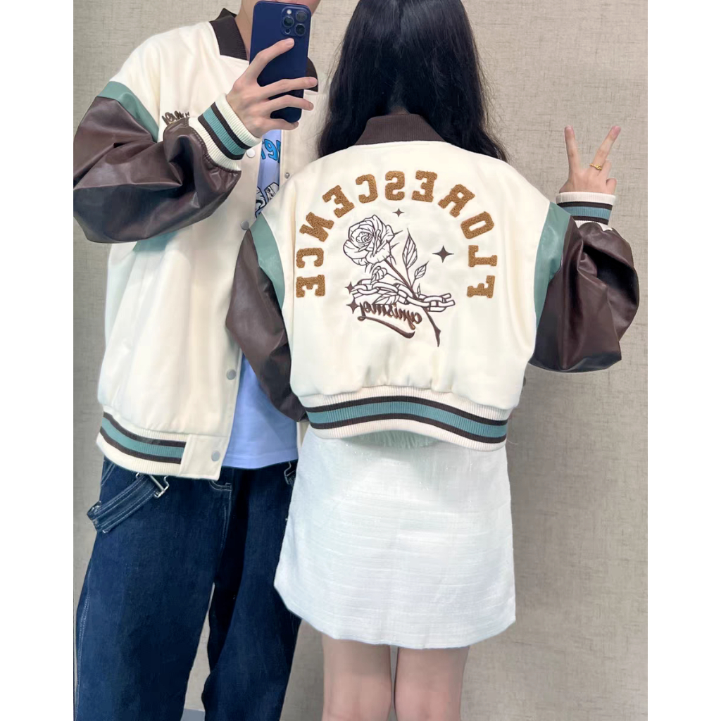 Áo Khoác Tay Dài In Họa Tiết Phong Cách harajuku Thời Trang Thu Đông Cho Nam