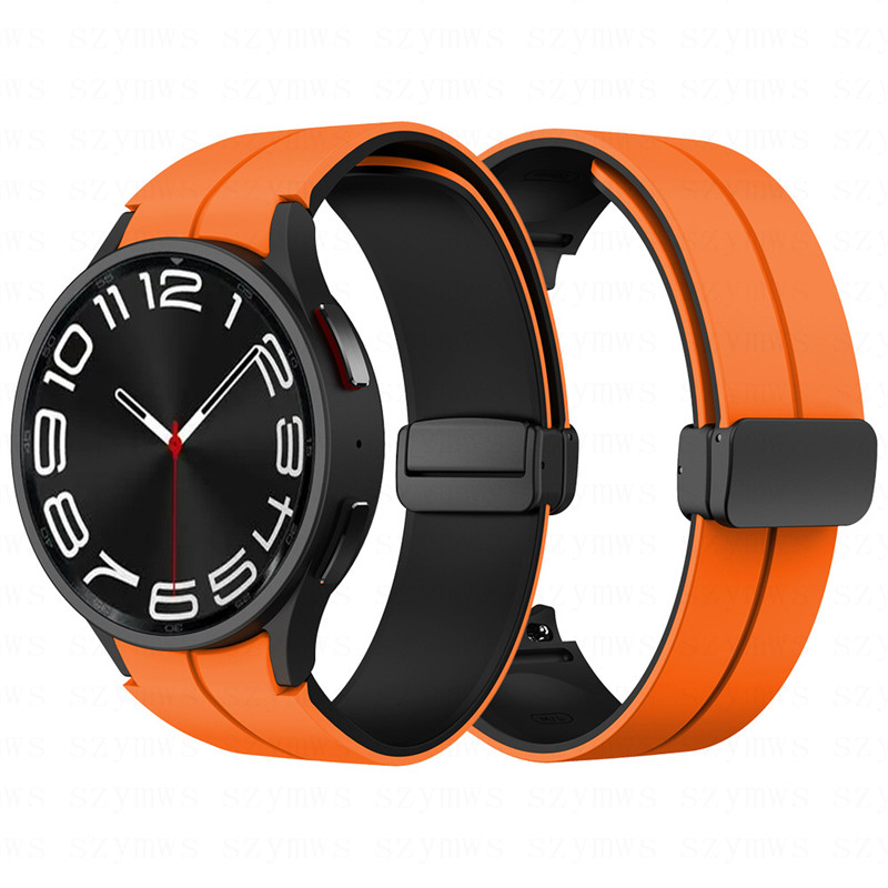 Dây Đeo Silicon Từ Tính Cho Đồng Hồ Thông Minh samsung watch 6 / 6 classic 5 / 5 pro samsung watch 4 4 classic