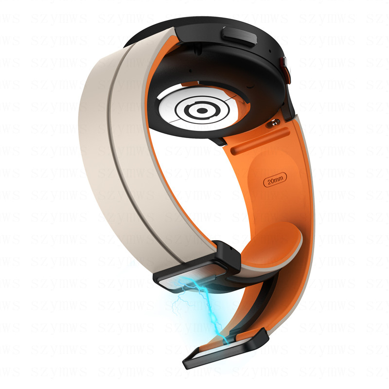 Dây Đeo Silicon Từ Tính Cho Đồng Hồ Thông Minh samsung watch 6 / 6 classic 5 / 5 pro samsung watch 4 4 classic