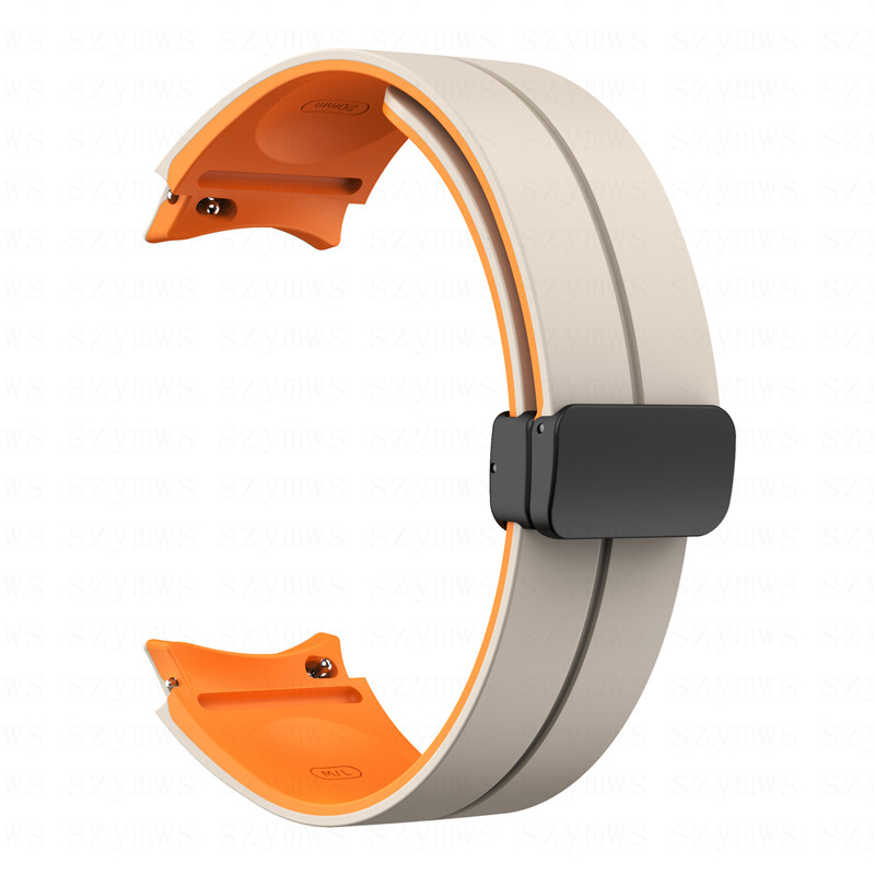 Dây Đeo Silicon Từ Tính Cho Đồng Hồ Thông Minh samsung watch 6 / 6 classic 5 / 5 pro samsung watch 4 4 classic