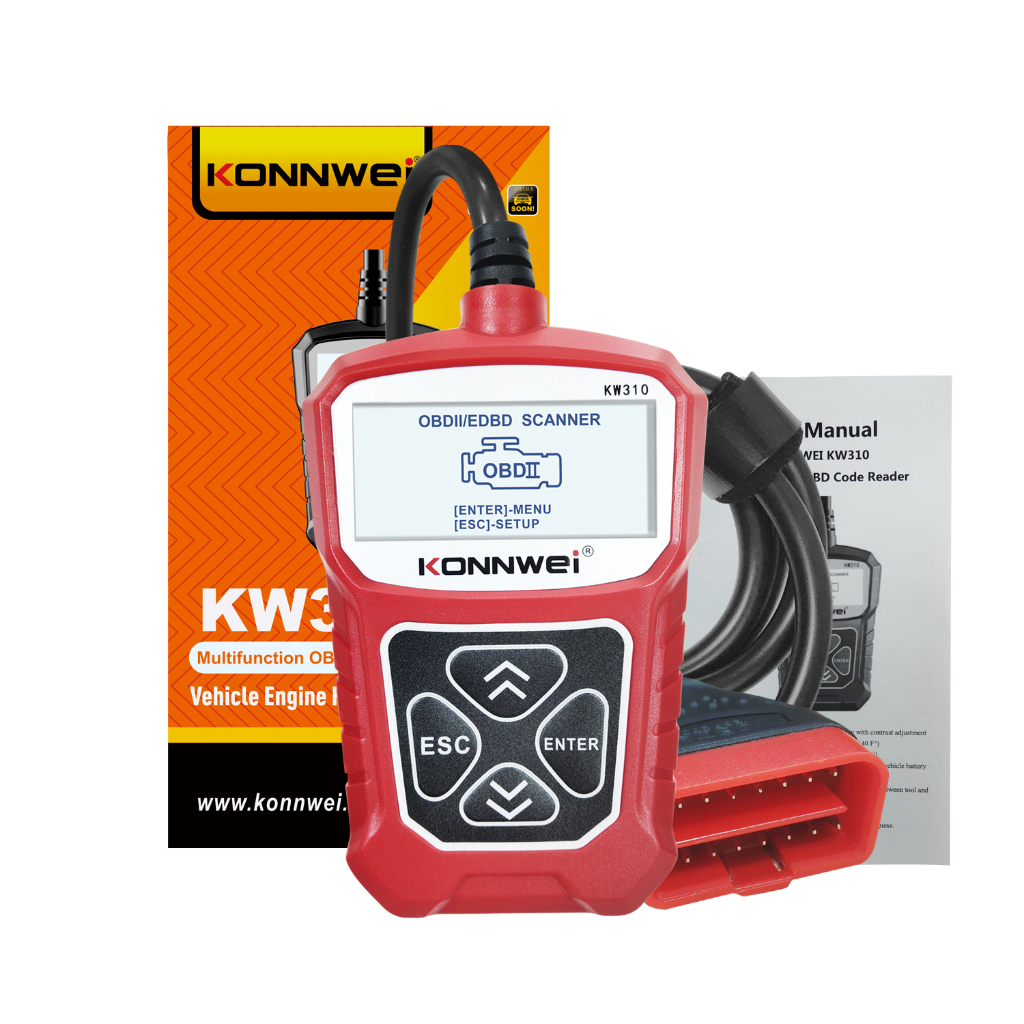 Konnwei kw310 Máy Quét Chẩn Đoán Lỗi Động Cơ obd 2 Đa Năng Cho Ô Tô