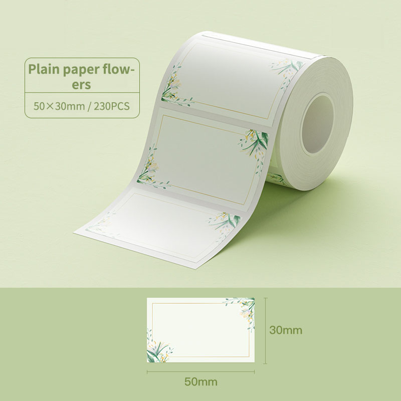 Giấy dán nhãn NIIMBOT B21/B1/B3S tự dính họa tiết hoạt hình dễ thương đa dạng