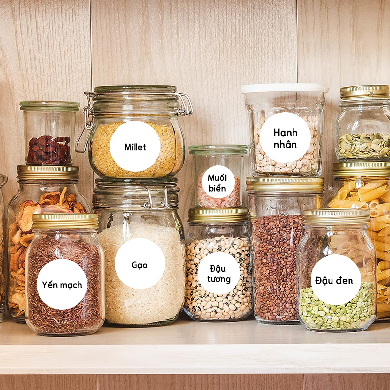 Giấy dán nhãn NIIMBOT B21/B1/B3S hình tròn tự dính chống nước niêm phong đa dụng