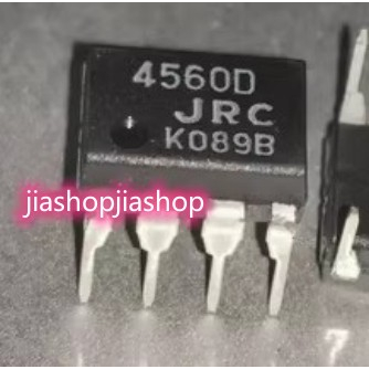 10 chiếc JRC4560D 5 chiếc DIP-8 NJM4560D 4560 4560D JRC4560 NJM4560 DIP8 Dual Op Amp Amp Amp Amp Amp
