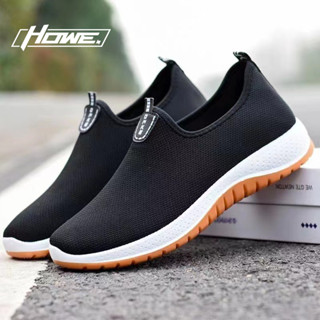 Howe. Giày vải công sở đế mềm chống trượt, thoáng khí cho nam, phiên bản Hàn Quốc