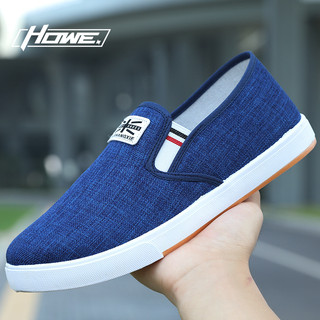 Giày lười nam 39-44 màu đen xám thời trang