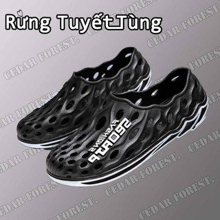 SHANMUSENLIN  Xăng đan Đế Mềm Chống Trượt Thoáng Khí Dành Cho NamGiày nam Thể thao Thư giãn Thời trang