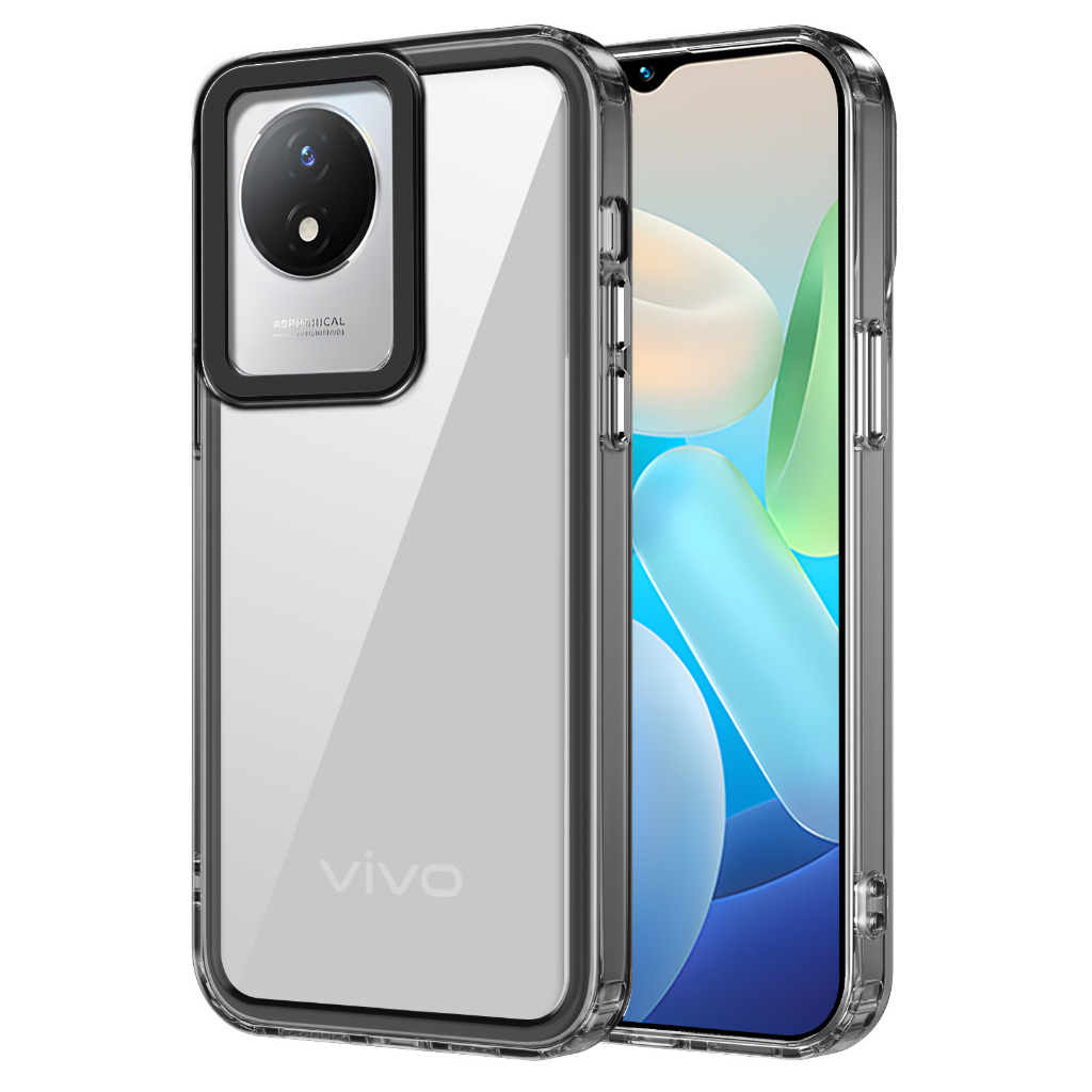 Ultra Ốp Điện Thoại Silicon pc Siêu Mỏng Cho vivo y02 y02t y02a y02s y16 y36 y100 y21 y33s y21s y21t y33t y21a y21g y20 y20s y20i y20t y20a Y12