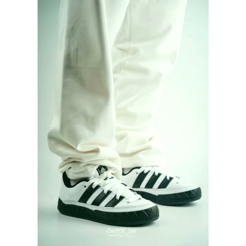 Atmos Giày Trượt Ván adidas adimatic Cổ Thấp Thời Trang vintage Cho Nam Nữ