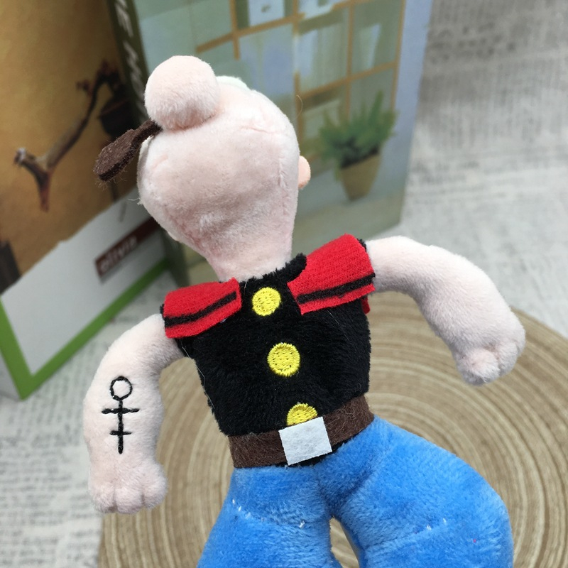 Đồ chơi nhồi bông Hình Thủy Thủ popeye 16cm Mềm Mại