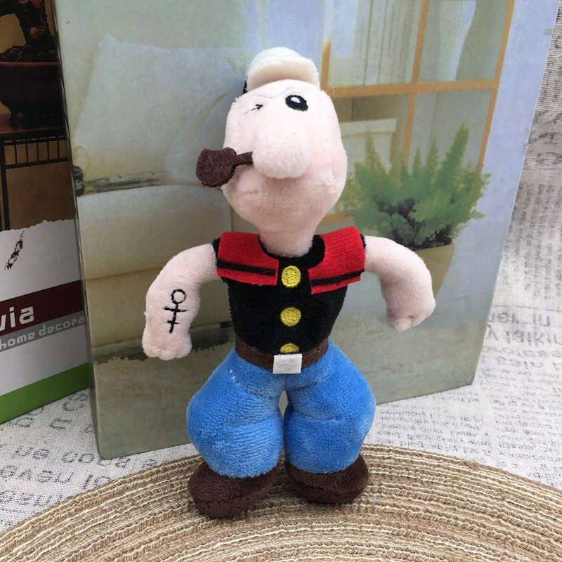 Đồ chơi nhồi bông Hình Thủy Thủ popeye 16cm Mềm Mại