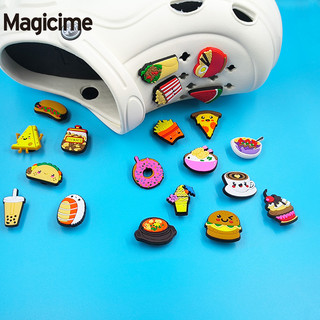 Magicime Khóa Cài Giày Bằng Cao Su Mềm Hình Hoa Dễ Thương