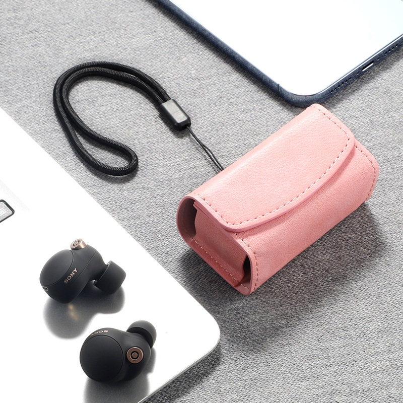 Case for Sony WF-1000XM4 Bằng Da pu Chất Lượng Cao