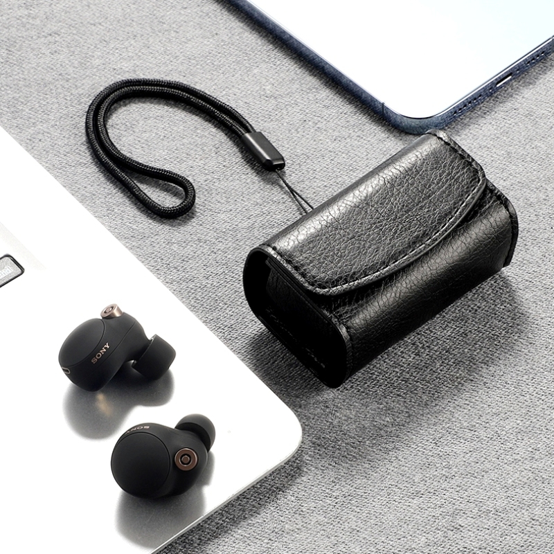 Case for Sony WF-1000XM4 Bằng Da pu Chất Lượng Cao