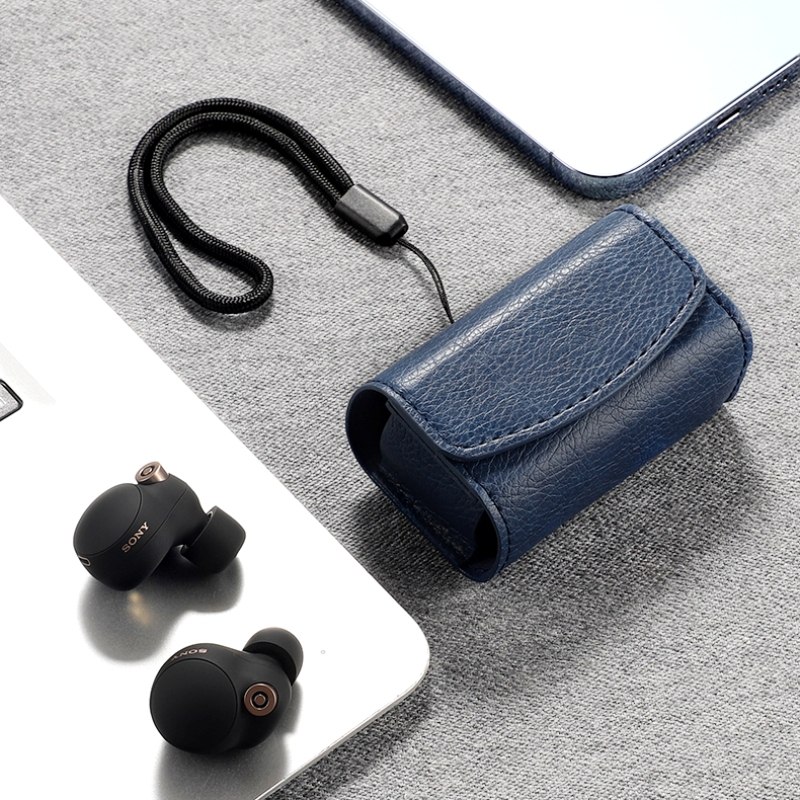 Case for Sony WF-1000XM4 Bằng Da pu Chất Lượng Cao
