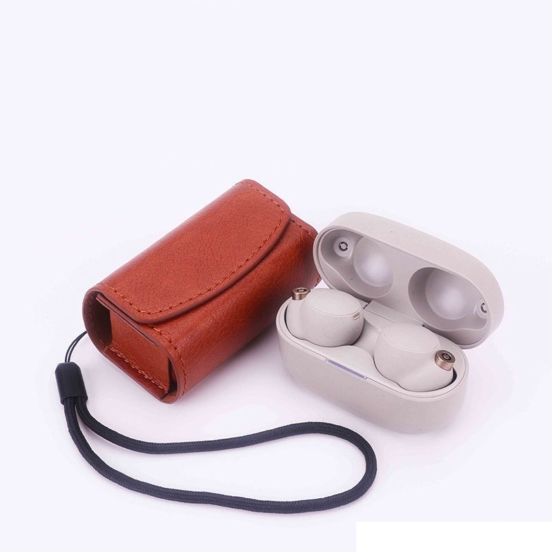 Case for Sony WF-1000XM4 Bằng Da pu Chất Lượng Cao