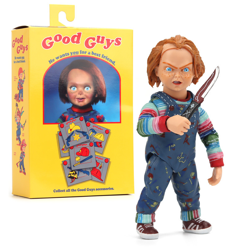 Mô Hình Đồ Chơi Nhân Vật chucky sandy jerry julie Miris shf 10cm
