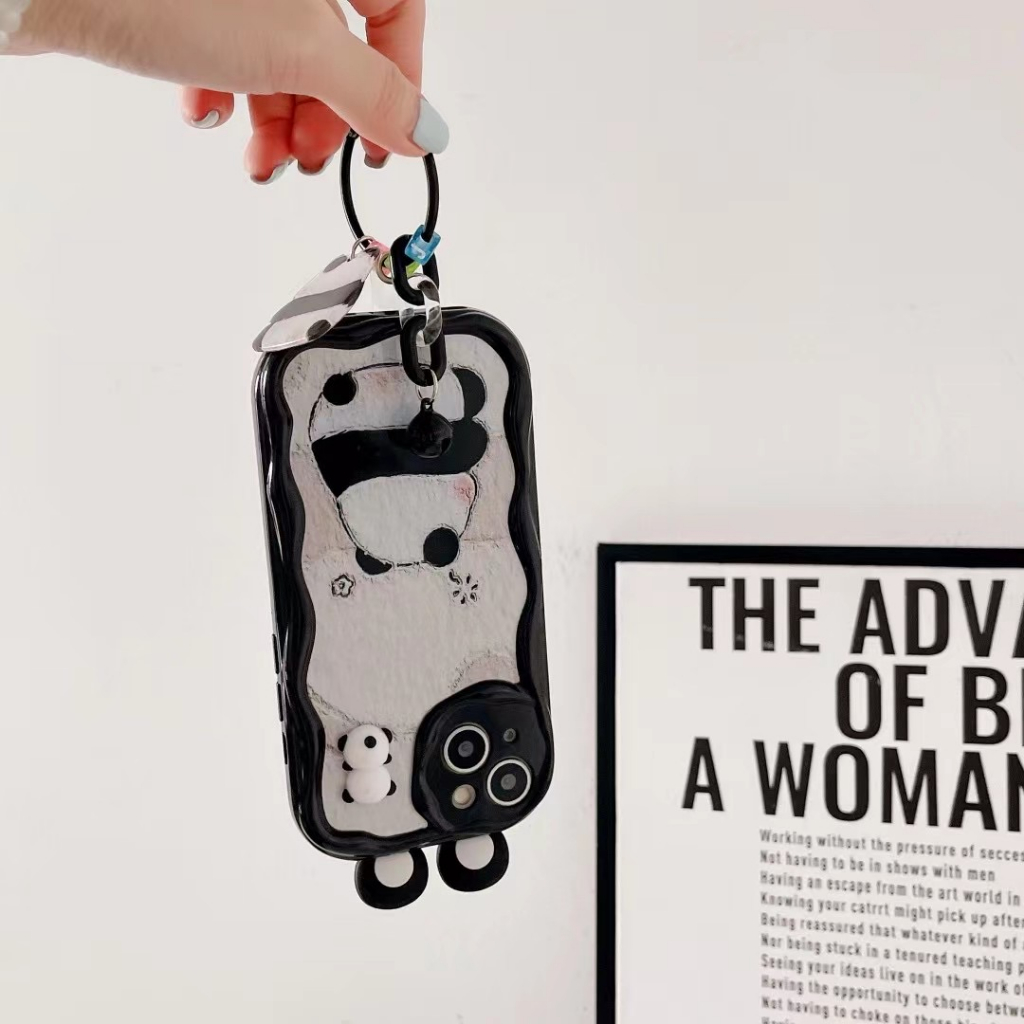 Dễ Thương Ốp Điện Thoại tpu Mềm Hình Gấu Trúc Nhỏ Đáng Yêu Cho iphone 13 pro max ins 12 pro max 11 pro max 15promax