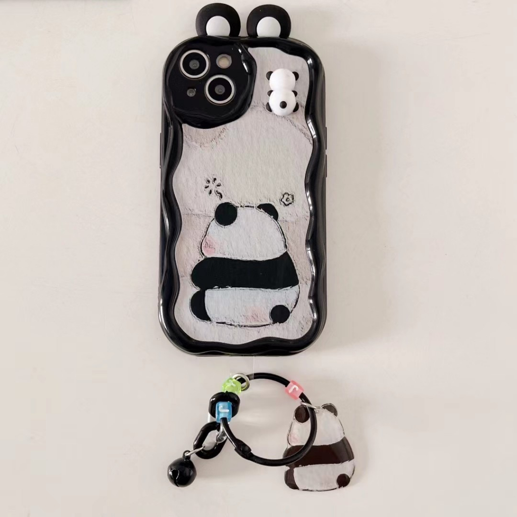 Dễ Thương Ốp Điện Thoại tpu Mềm Hình Gấu Trúc Nhỏ Đáng Yêu Cho iphone 13 pro max ins 12 pro max 11 pro max 15promax