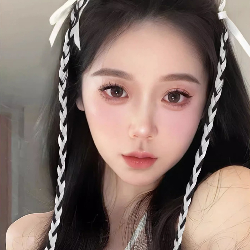 Beautycoco🍊Bộ 2 Dây Ruy Băng Buộc Tóc Thắt Nơ Xinh Xắn