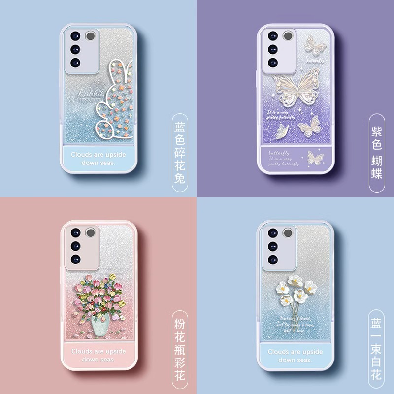 Ốp Điện Thoại Dễ Thương Cho vivo y91c y1s v15 v20 pro v23e v23 v23 pro v25 pro v27 v27 pro v27e