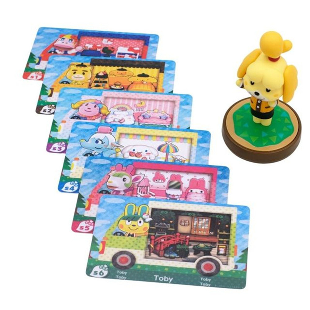 Bộ 6 Thẻ Thông Minh nfc Tương Thích Với acnh card s1-s6 lot card crossing new Vrizons new Volger sanrio