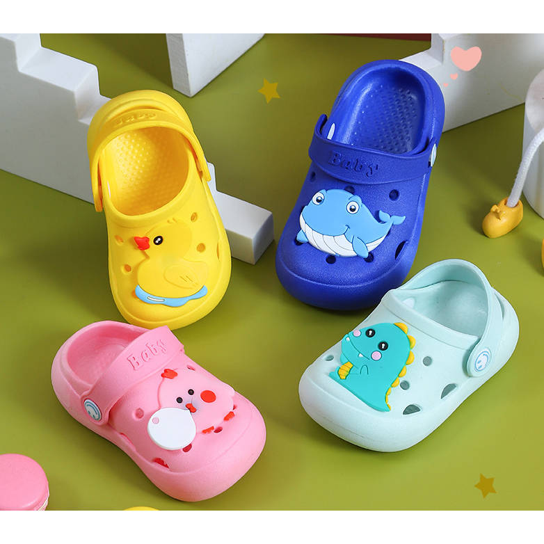 Dép Sục Cho Bé Chống Trượt Hình Động Vật Dễ Thương