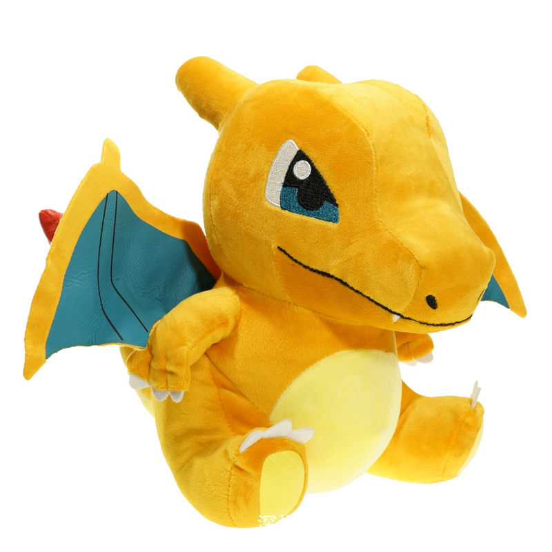 Đồ chơi nhồi bông Hình Rồng charizard Trong pokemon 15cm Mềm Mại