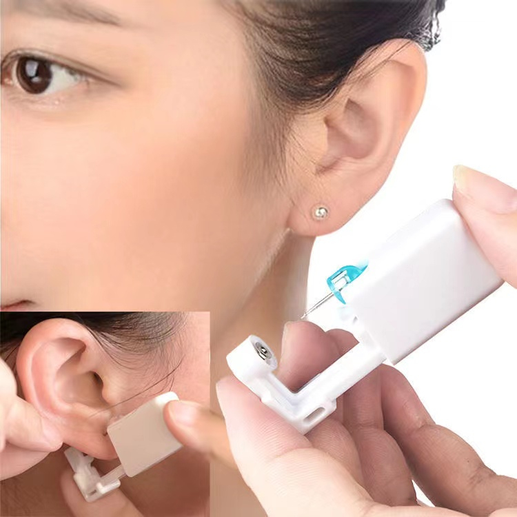 Khuyên Tai Thép Không Gỉ Dùng Một Lần Dành Cho Nam Nữ