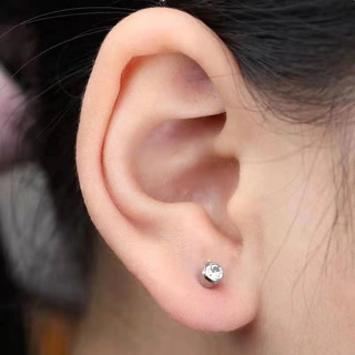 Khuyên Tai Thép Không Gỉ Dùng Một Lần Dành Cho Nam Nữ