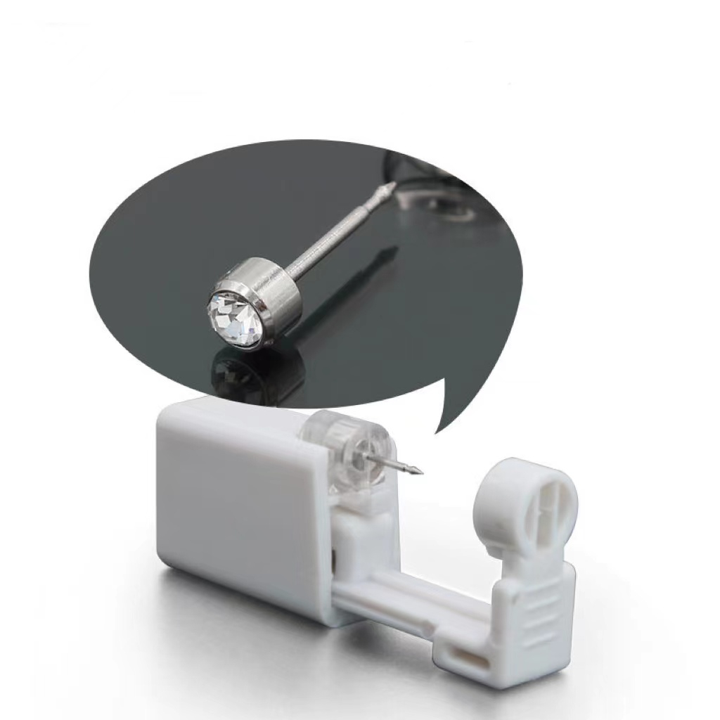 Khuyên Tai Thép Không Gỉ Dùng Một Lần Dành Cho Nam Nữ