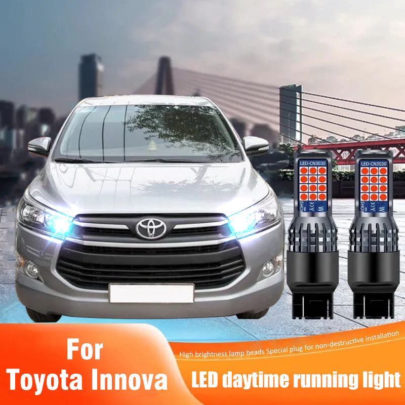 Set 2 Đèn led T20 Chuyên Dụng Cho Xe Hơi Innova Toyota Corolla Cross Fortuner HILUX
