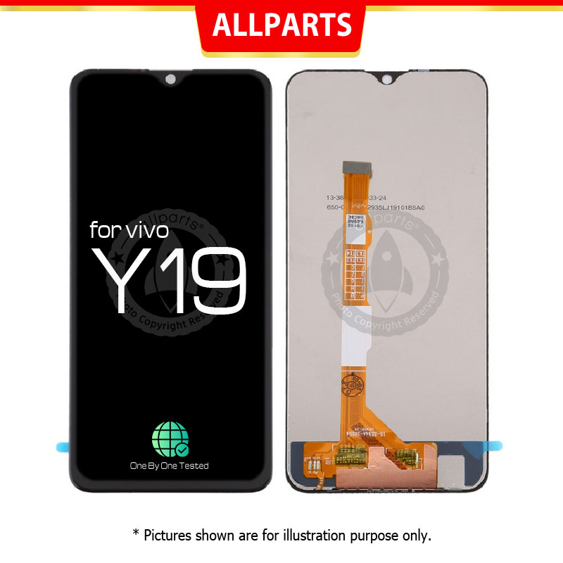 ALLPARTS Màn Hình Cảm Ứng LCD Thay Thế Cho VIVO Y5S Y19 U3 V1934A V1934T